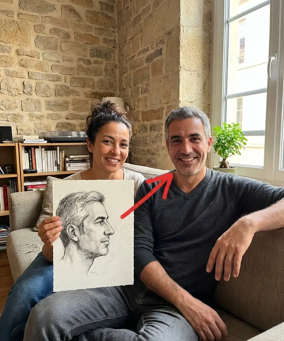 Portrait d'âme sœur révélé par Alexandra