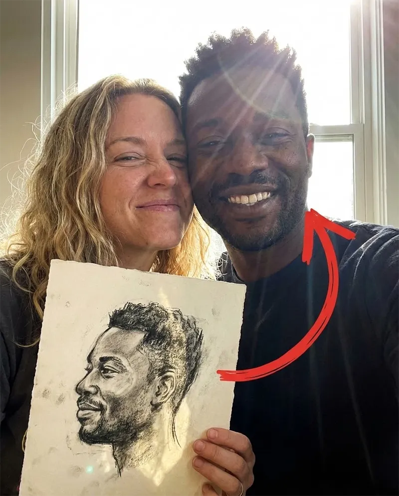 Portrait d'âme sœur révélé par Alexandra